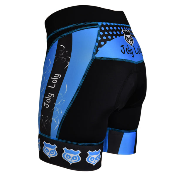 Blue Dots Cycling Shorts